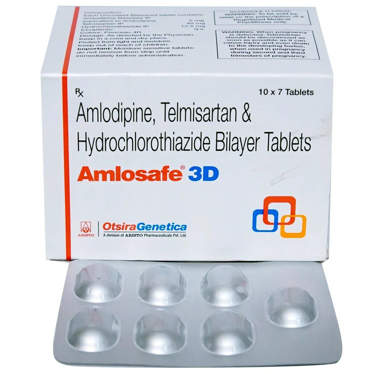 Amlosafe 3D tab