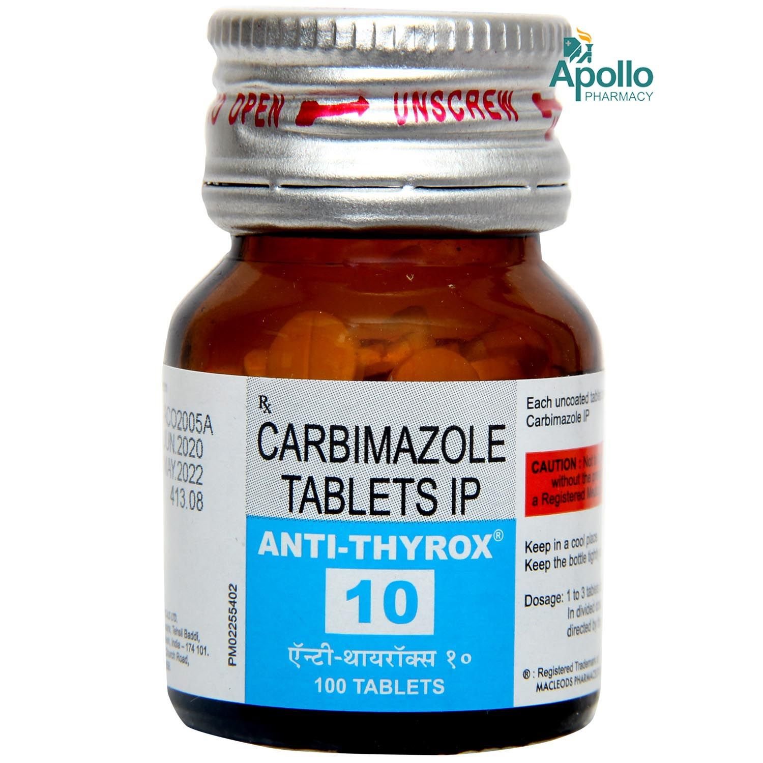 Anti thyrox 10 tab