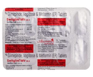 Switglim MV 1/0.3 MG tab