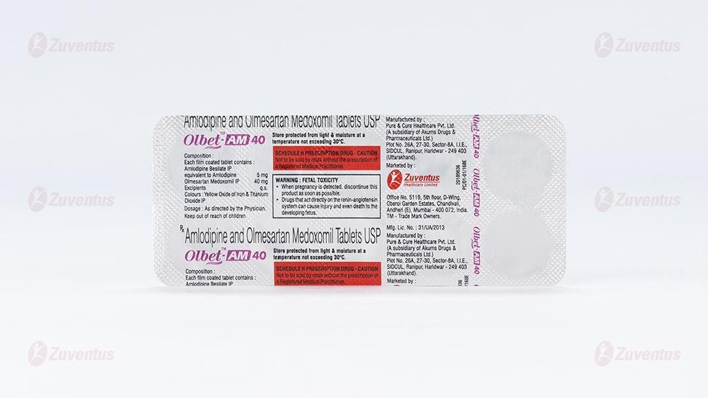olbet am 40mg tab