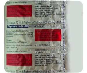 Glycinorm M 40mg tab