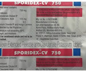 sporidex cv 750