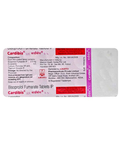 CARDIBIS 2.5 MG